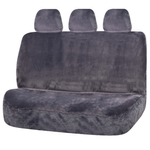 MyCar Universal Finesse Faux Fur Seat Covers - Universal Size 06/08H - Grey