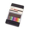12pc Moleskine Watercolour Coloured Pencils W/ Metal Case Set Art Stationery