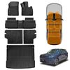 Floor Mats Boot Liner for Jaecoo J5 EV Petrol 2025-Onwards Trunk Cargo Kick Back Seat Cover