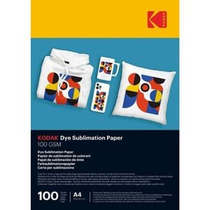 Kodak Dye Premium Sublimation Paper 100gsm A4 100 Sheets