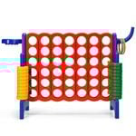 Costway Giant 4-in-A Row Connect four Board Game Set Blue