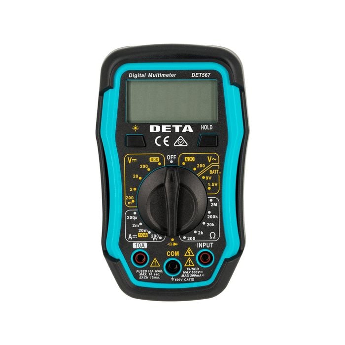 DETA 600V Digital Multimeter