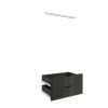 Lugna Storm 2 Drawer 1 Hangrail Insert Kit - To Suit 900 x 580mm Cabinet Shell
