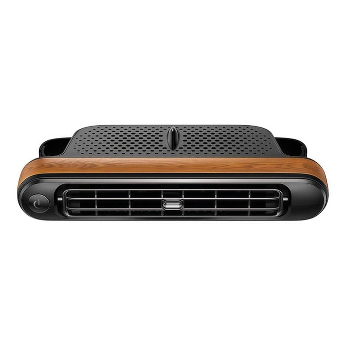 Catzon 3 Speed Car Backseat Fan Adjustable USB Powered Portable Vehicle Fans-Wood