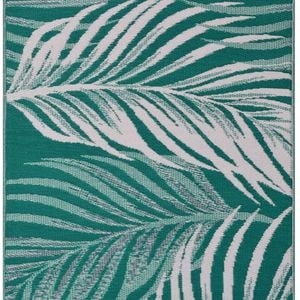 Alfresco Reversible Outdoor Mat - 21a8 - Green/white - 120x170cm