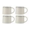 4pk Maxwell & Williams The Mug Club Indigo Blue Mug 330ml - Circle