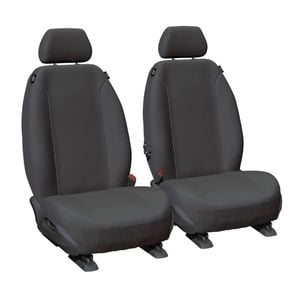 Sperling Super Tough Canvas Front Charcoal Seat Covers - Hiace Bus Van 2019-On