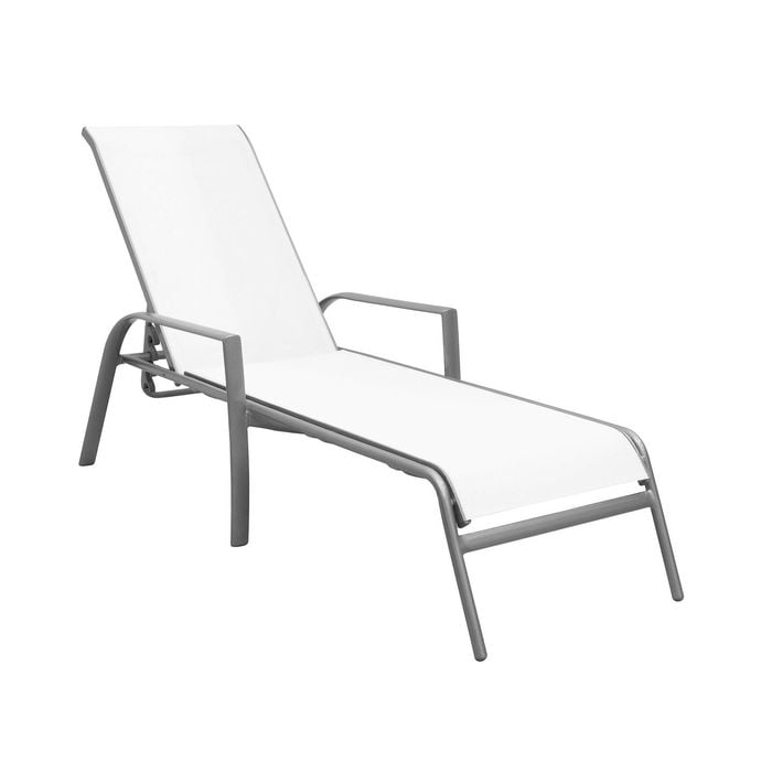 Hartman Gloss Silver / Jasmine Opus Sling Sun Lounge