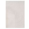 Contemporary Handwoven Wool Rug-Mavis 6363-Ivory-110x160cm