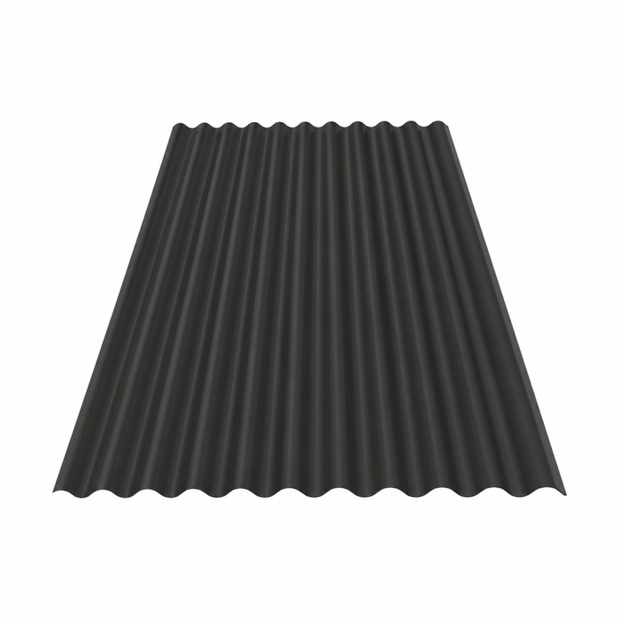Tufclad Ultra Polycarbonate 6000 x 860mm Grey Tint Corrugated Roofing 