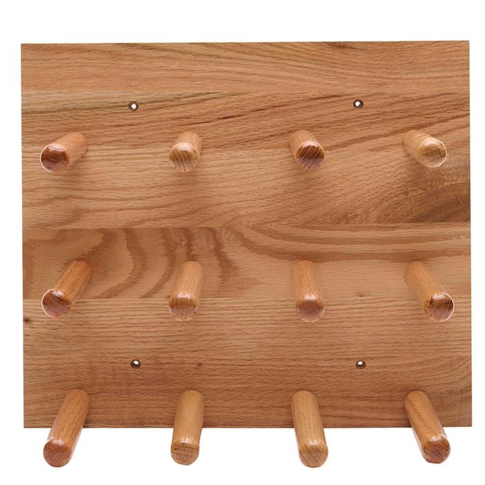 Cellar Smart Oak Peg Wall