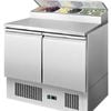 Atosa 2 DOORS OPEN TOP SALADETTE FRIDGE W900 MM ESL3832