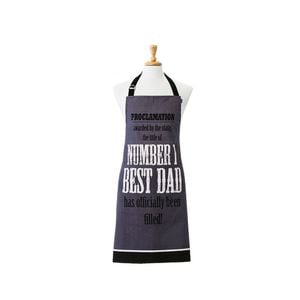 Ladelle Number 1 Best Dad Cotton Apron 70 x 89 cm