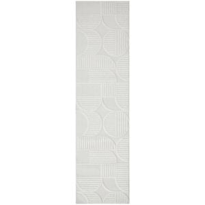 The Rug Connection Skye Leo Off White 400x80cm - Large Runner Pet Friendly Indoor Rug