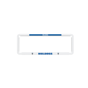 1x OFFICIAL NRL Canterbury Bulldogs Car Number Plate Frame Cover NEW