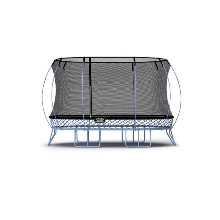 Springfree Large Oval Trampoline - Minty Blue 2.4m X 4m