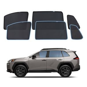 AUSGO Magnetic Window Sun Shade For Toyota RAV4 2026-Onwards 6-Piece Set Car Shades