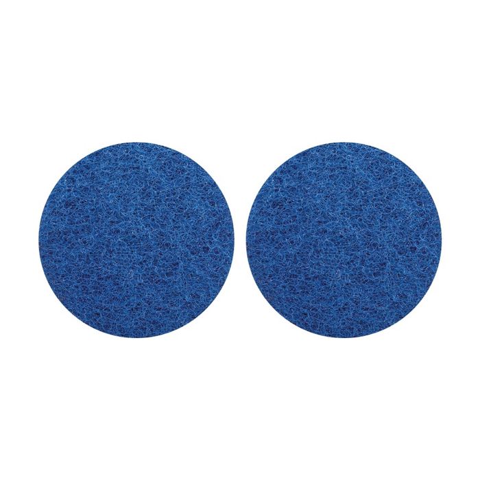 2pk Glomesh Regular Speed Cleaning Light Scrubbing Machine Floor Pad Blue 380mm