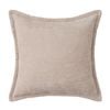 Astin Sinclair 45cm x 45cm Beige Chenille Basket Weave Cushion