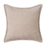 Astin Sinclair 45cm x 45cm Beige Chenille Basket Weave Cushion