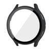 PC Full Cover Screen Glass Protector Shell Case - For Samsung Galaxy Watch 7th 40mm (Black)