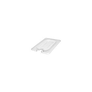 Cambro 1/9 Size Food Pan Cover With Handle and Notch Polycarbonate Clear 108x176mm