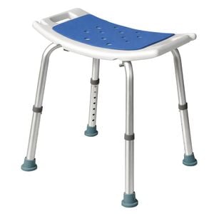 Levede Adjustable Bathroom Shower Bench - White