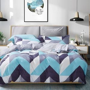 Fabric Fantastic Kian King Size Quilt/doona/duvet Cover Set