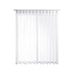 Riva 0-500 x 0-500mm Custom Made Huntley Triple Pinch Pleat Sheer Curtain & Track