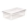 Cambro Polycarbonate Gastronorm Food Pan Clear 1/1 150mm Commercial Kitchen Storage