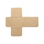 Charlie's Cosy Quilted Sofa Protector Cover for Chairs Oat