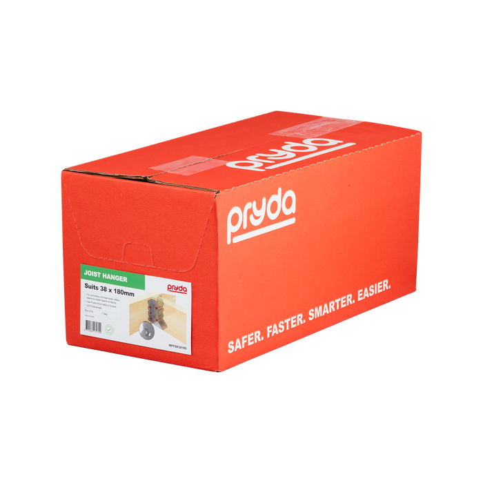 Pryda Joist Hanger - To Suit 38 x 180mm - 20 Pack