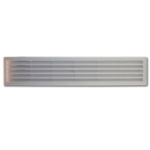 Haron 450 x 90mm White Plastic Door Vent