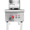 Gasmax Stainless Steel Waterless Lpg Gas Single Wok  - Woks (ww-1l)
