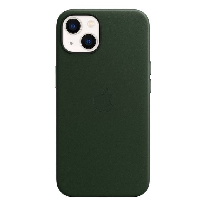 Apple iPhone 13 Leather Case with MagSafe MM173ZM/A - Sequoia Green