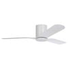 Eglo Iluka 52" Dc Fan 18w Led Tri-col White Hugger