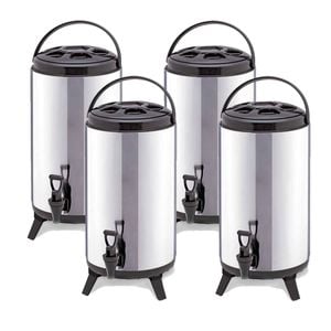 SOGA 4X 18L Portable Insulated Brew Pot with Dispenser