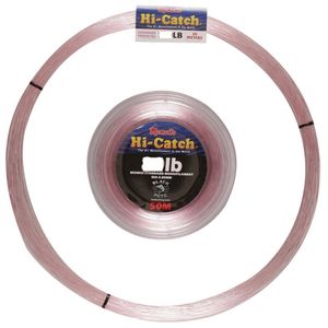 Momoi HiCatch Standard 50m Pink Monofilament Fishing Leader 150lb