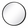 Barelli 800 x 800mm Signature High Specification Serena Round Black Framed Mirror 