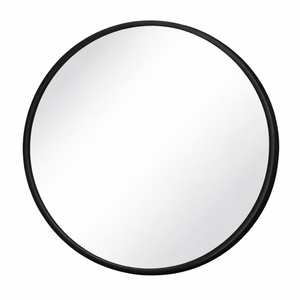 Barelli 800 x 800mm Signature High Specification Serena Round Black Framed Mirror 