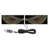 Catzon 2pcs Led Windshield Devil Eye Light For Truck Suv-white