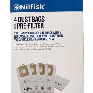 Genuine Nilfisk Power, Select Series Vacuum Cleaner Bags 128389187