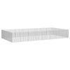 vidaXL Free Range Animal Enclosure Pet Playpen Run 24-Panel Galvanised Iron