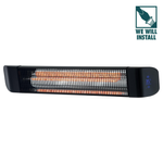 Arlec 2400W Black Instant Infrared Heater