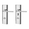 Lockwood Chrome Plate Nexion Vision Glide Entrance Lockset