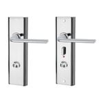 Lockwood Chrome Nexion Vision Lever 4 Entrance Lever Set