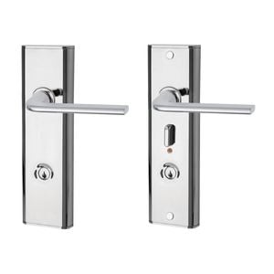 Lockwood Chrome Nexion Vision Lever 4 Entrance Lever Set