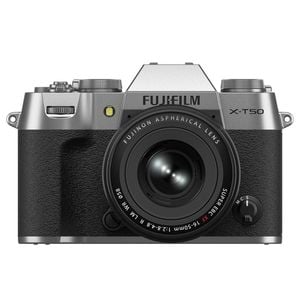 FUJIFILM X-T50 Camera w/ XF 16-50mm Lens (Silver)