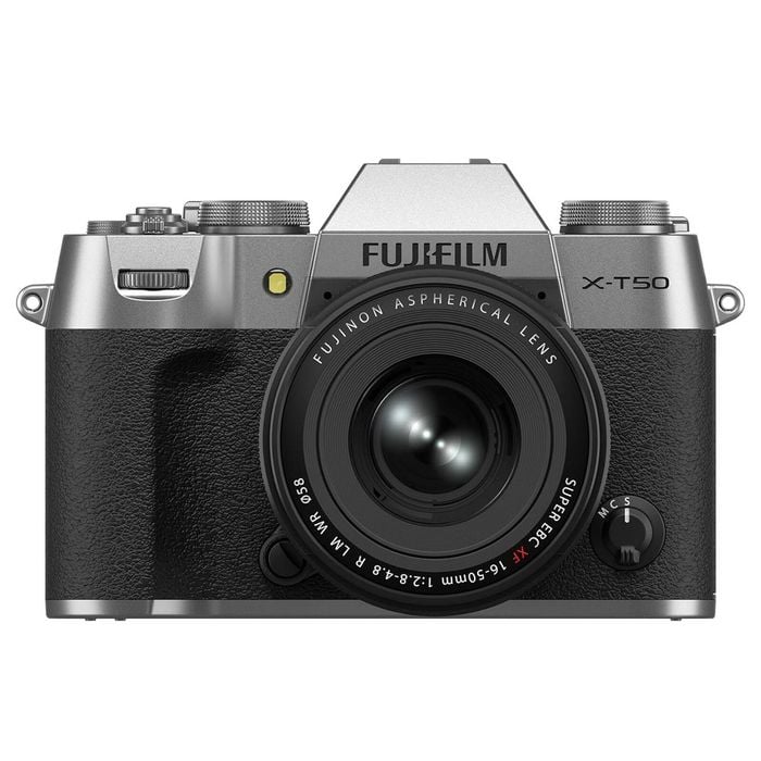FUJIFILM X-T50 Camera w/ XF 16-50mm Lens (Silver)