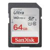 SanDisk 64GB Ultra SDXC UHS-I Memory Card [SDSDUNB-064G-GN6IN]